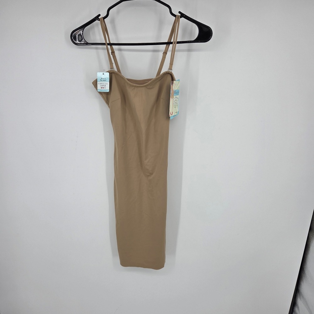Spanx Love Your Assets Fantastic Firmers Full Slip Shapewear Nude Size S